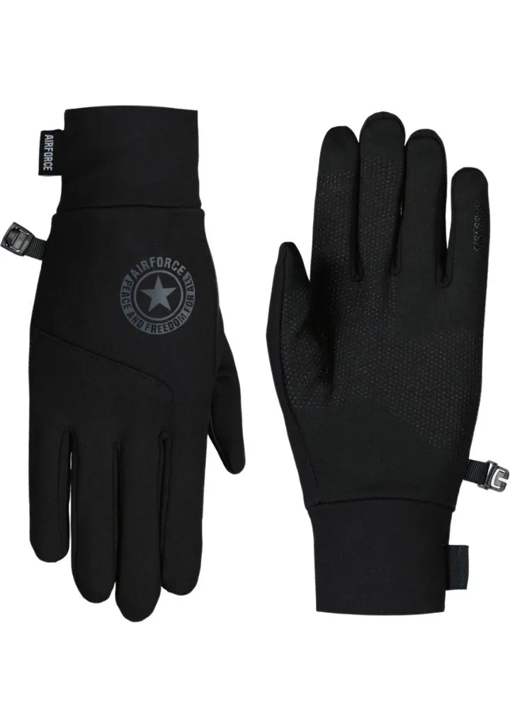 Airforce Technical gloves Zwart 
