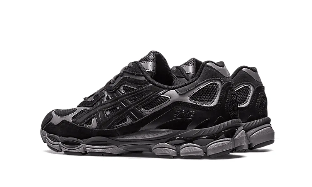 ASICS GELNYC GRAPHITE GREY BLACK