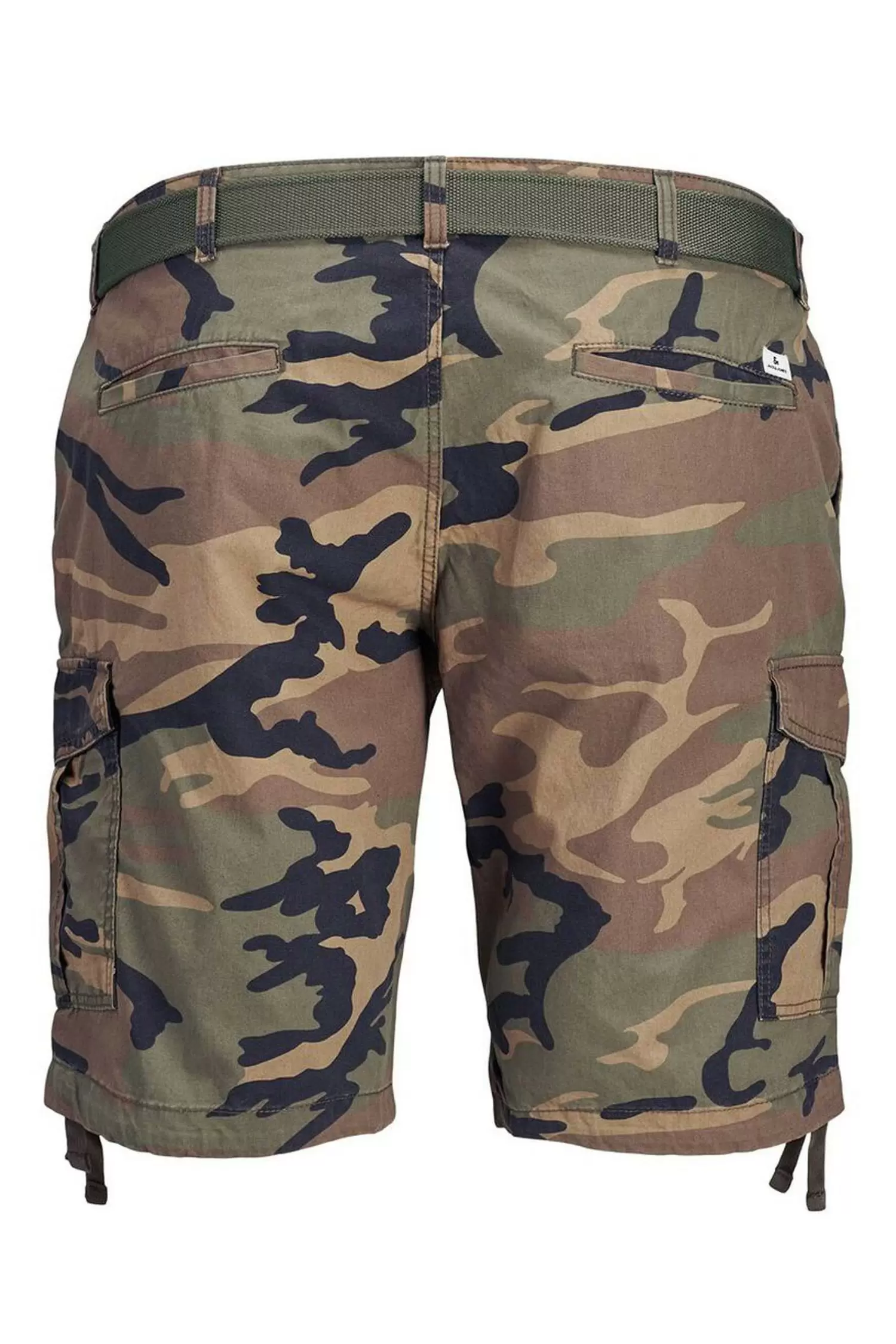 Cargobermuda van Jack & Jones met camouflage print