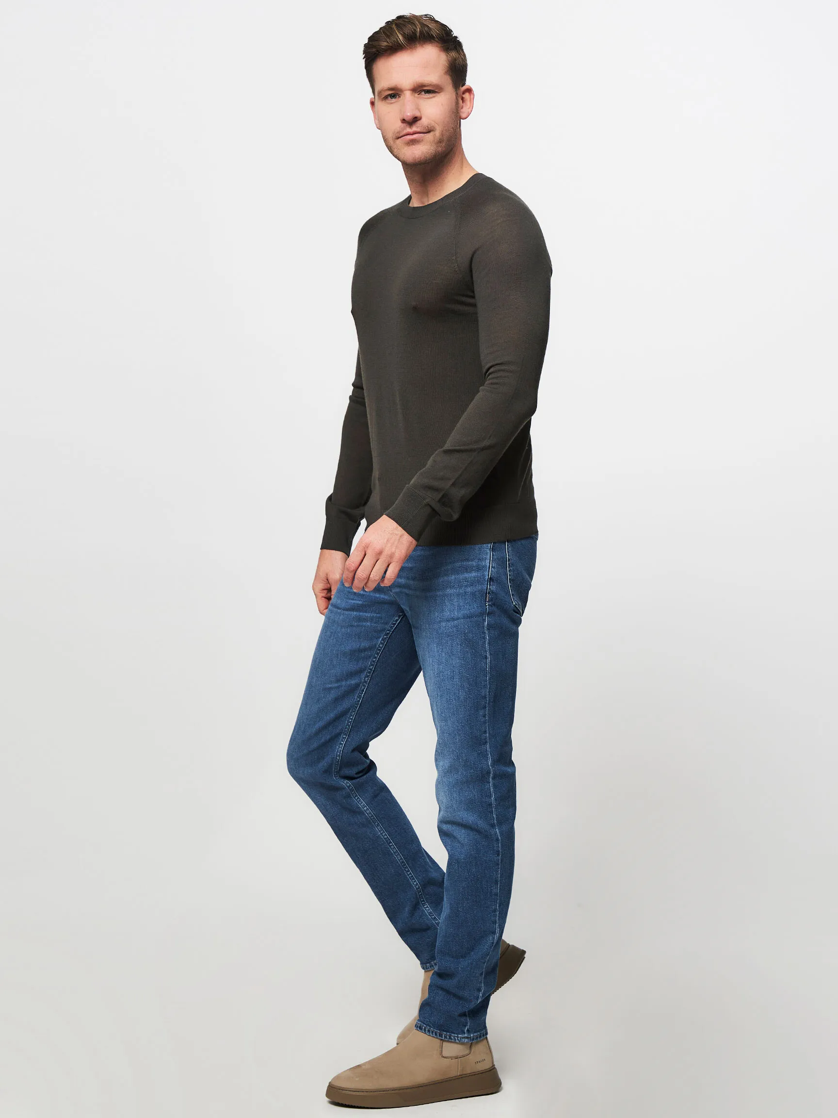 Closed Men Organic wollen trui