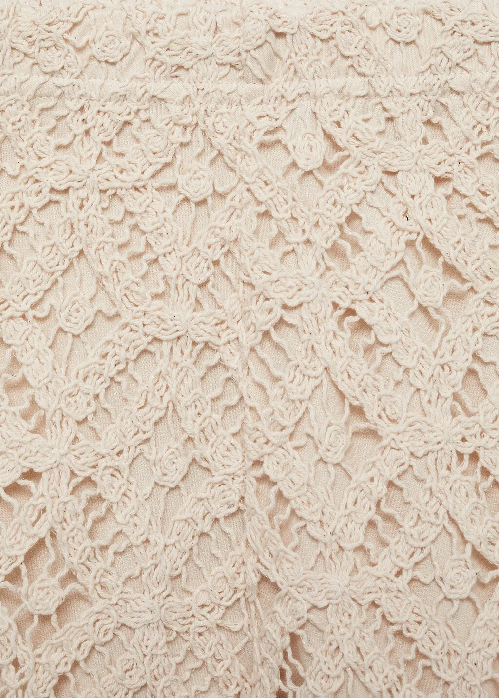 Rechte crochet shorts