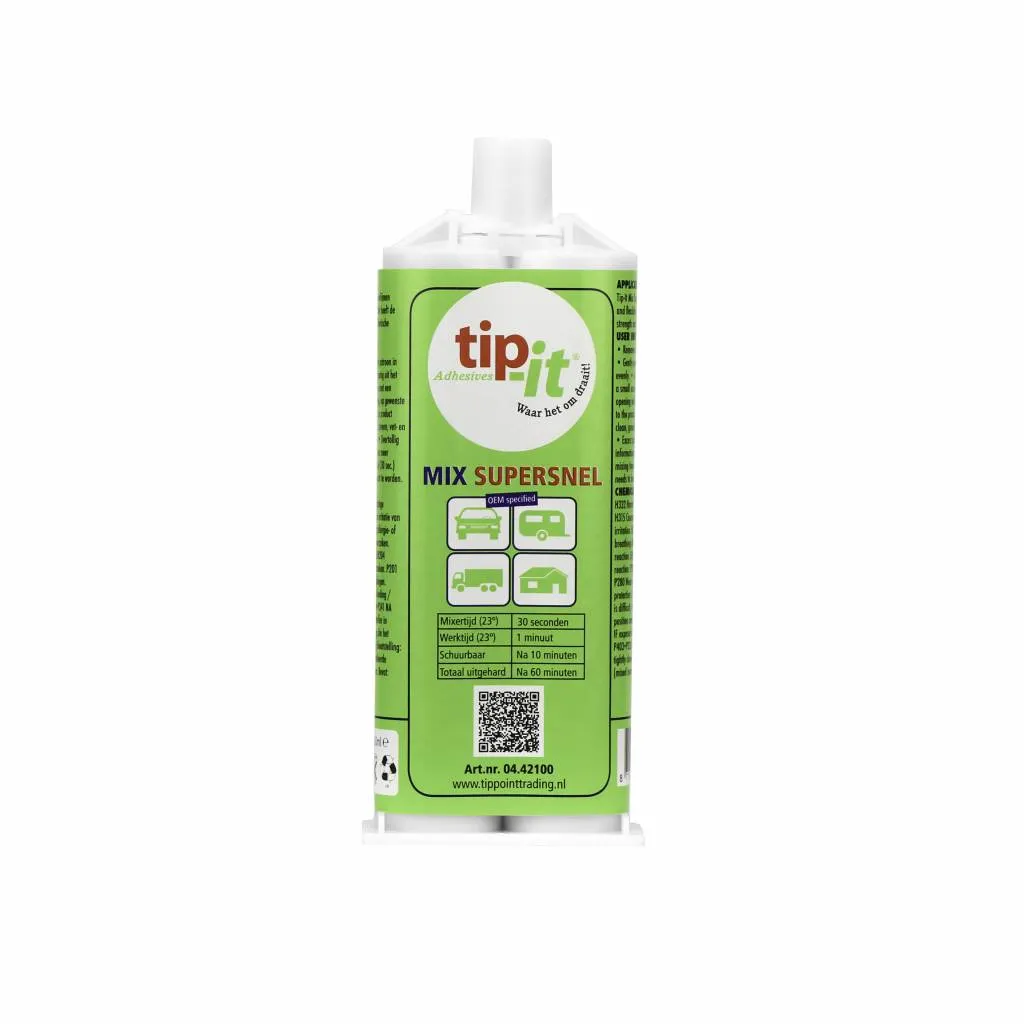 TIPIT MIX SUPERSNEL TWEE COMPONENTEN VERLIJMING 50 ML